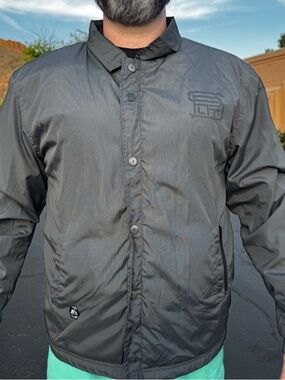 Split Skipper Coach’s Faux Fur Lined Rain Jacket